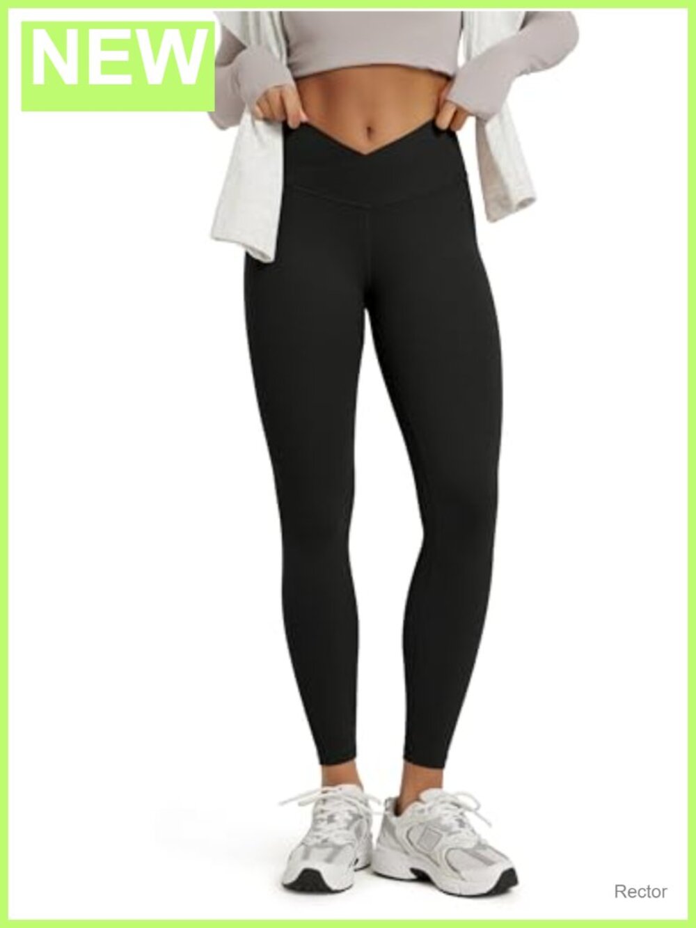 Buttery Soft Cross Waist Leggings High Rise 7/8 Yoga Lounge Pants